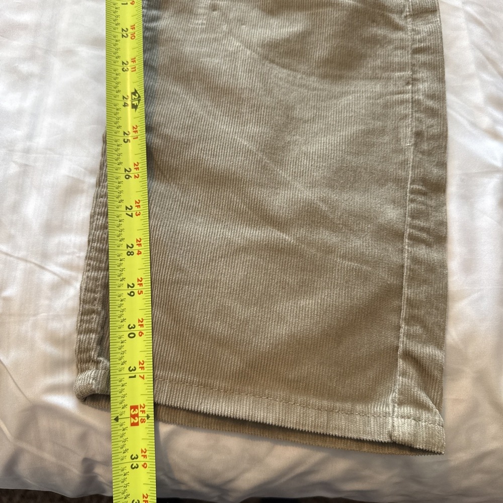Levi's 505 Corduroy Jeans Men's 33x34 Regular Fit Straight Leg NWT - Picture 6 of 7